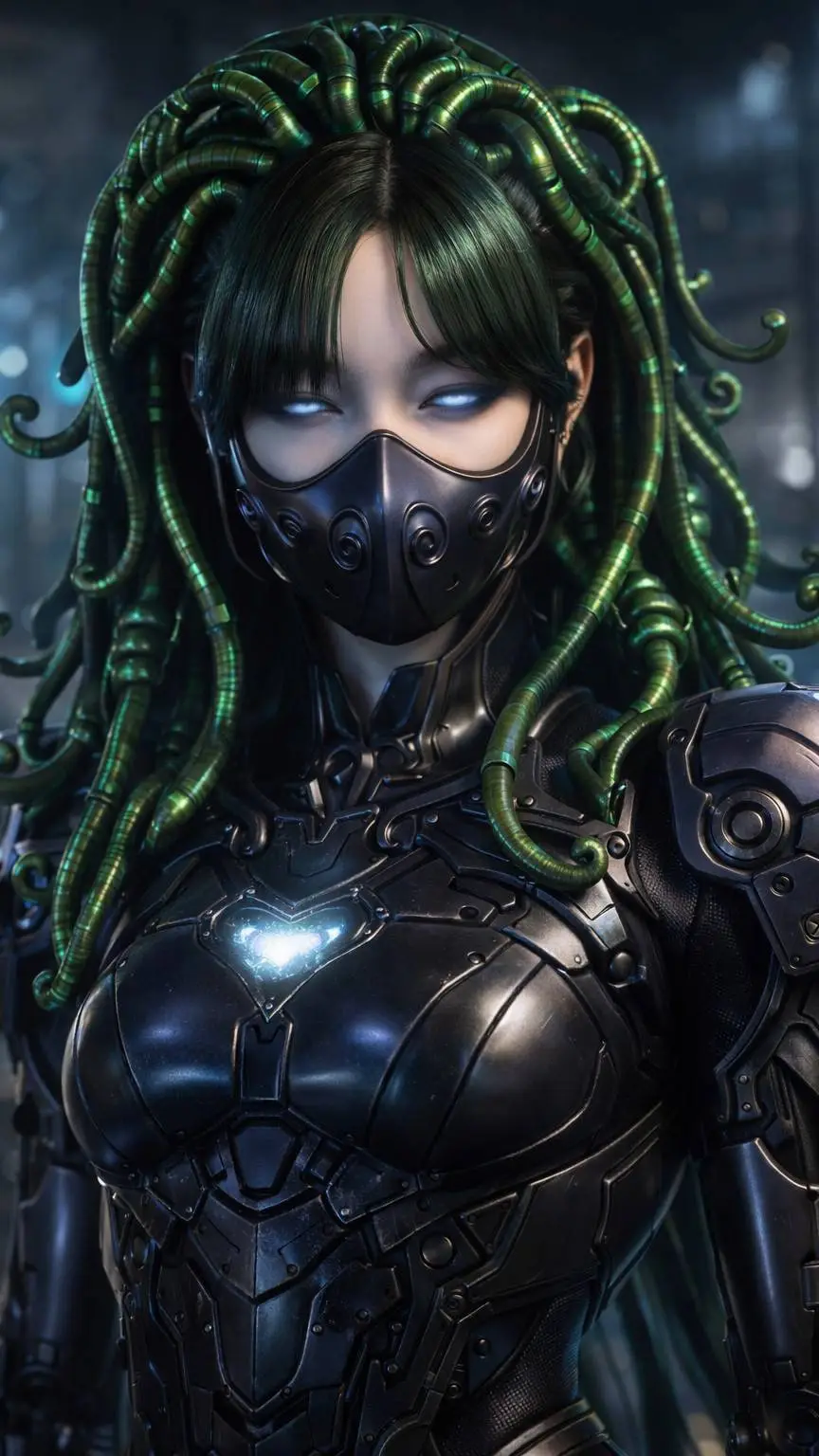 ai character: Metal Alice  background