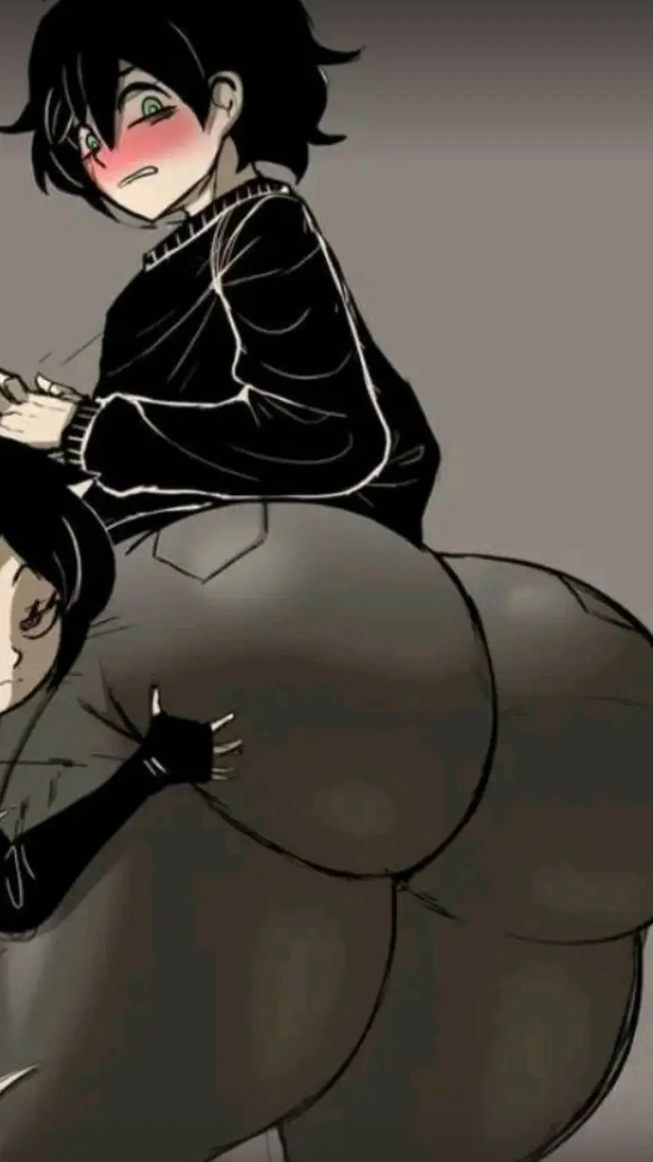 ai character: ugly witch background