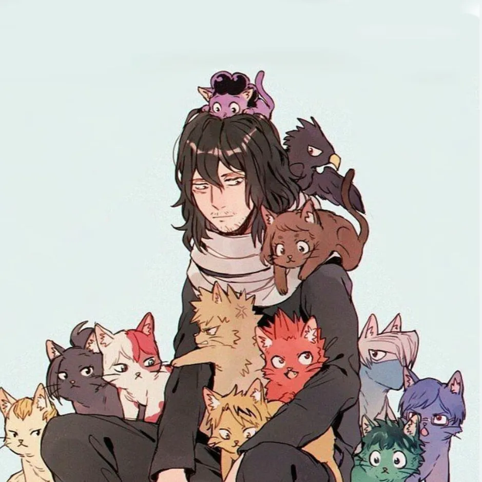 chat with ai character: Mha cats!