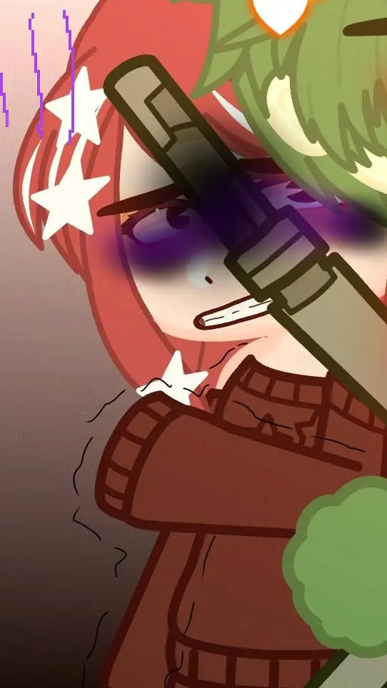 ai character: Flaky(Gacha) background