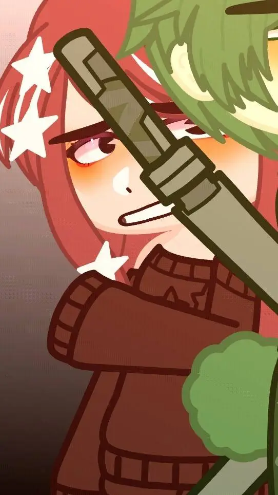 ai character: Flaky(Gacha) background
