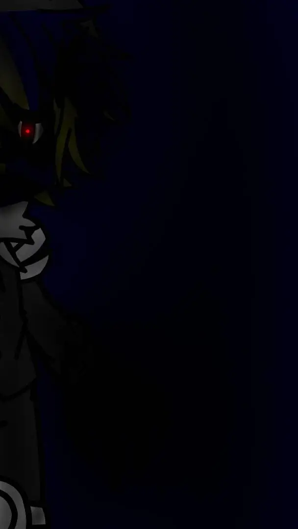 ai character: Scary Sad boy  background