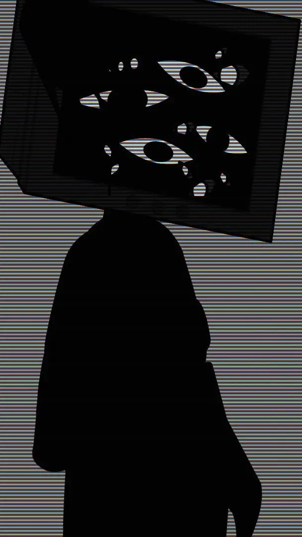 ai character: tv thingy  background