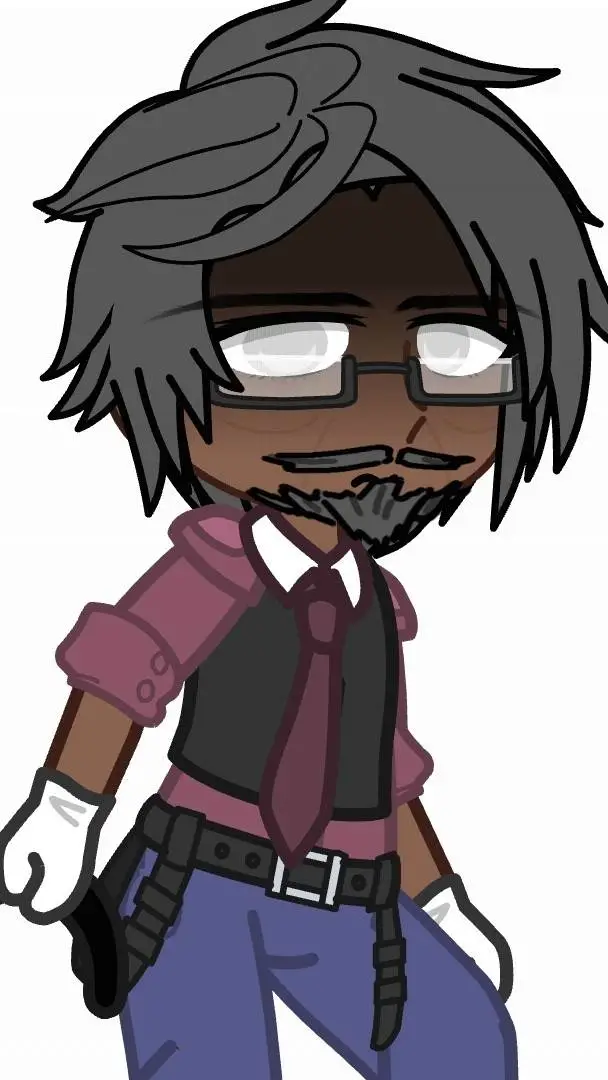 ai character: graudpa  background