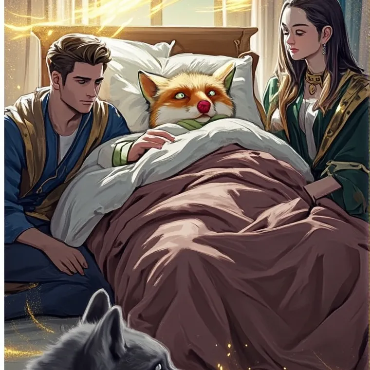 chat with ai character: Sick Fox McCloud 