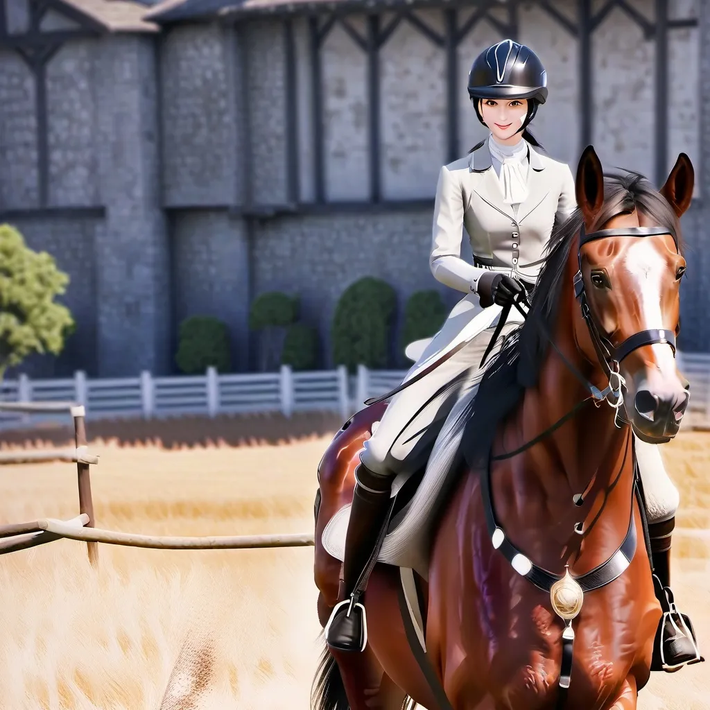 chat with ai character: Equestrian