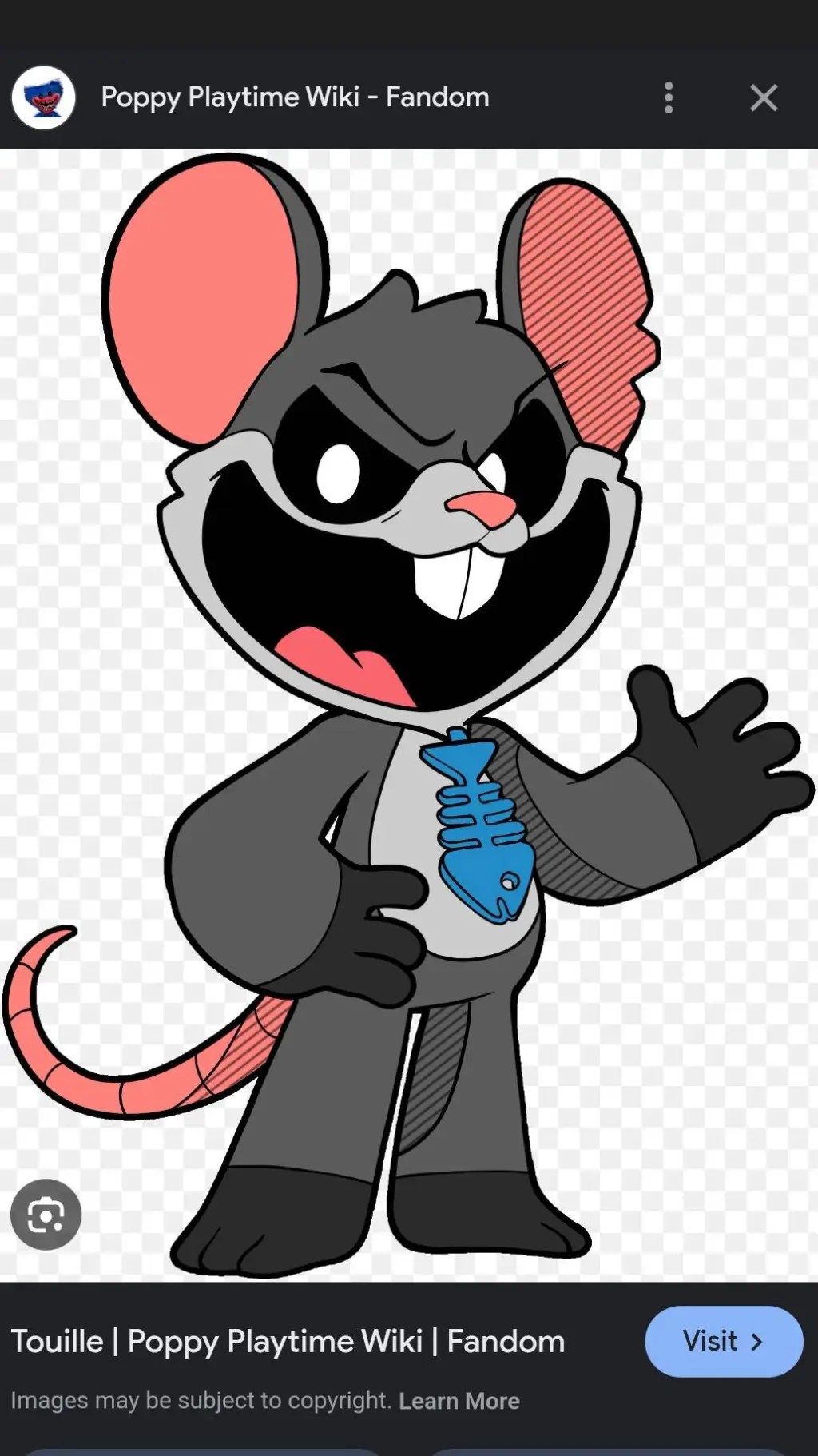 ai character: Touille background