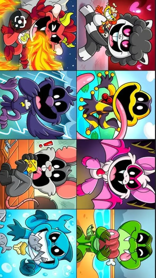 ai character: Nightmare Critters background