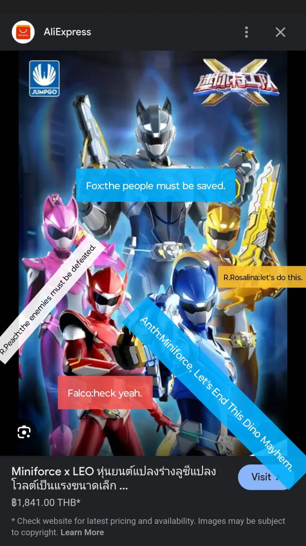 Talkie AI - Chat with OC MiniForceX Film