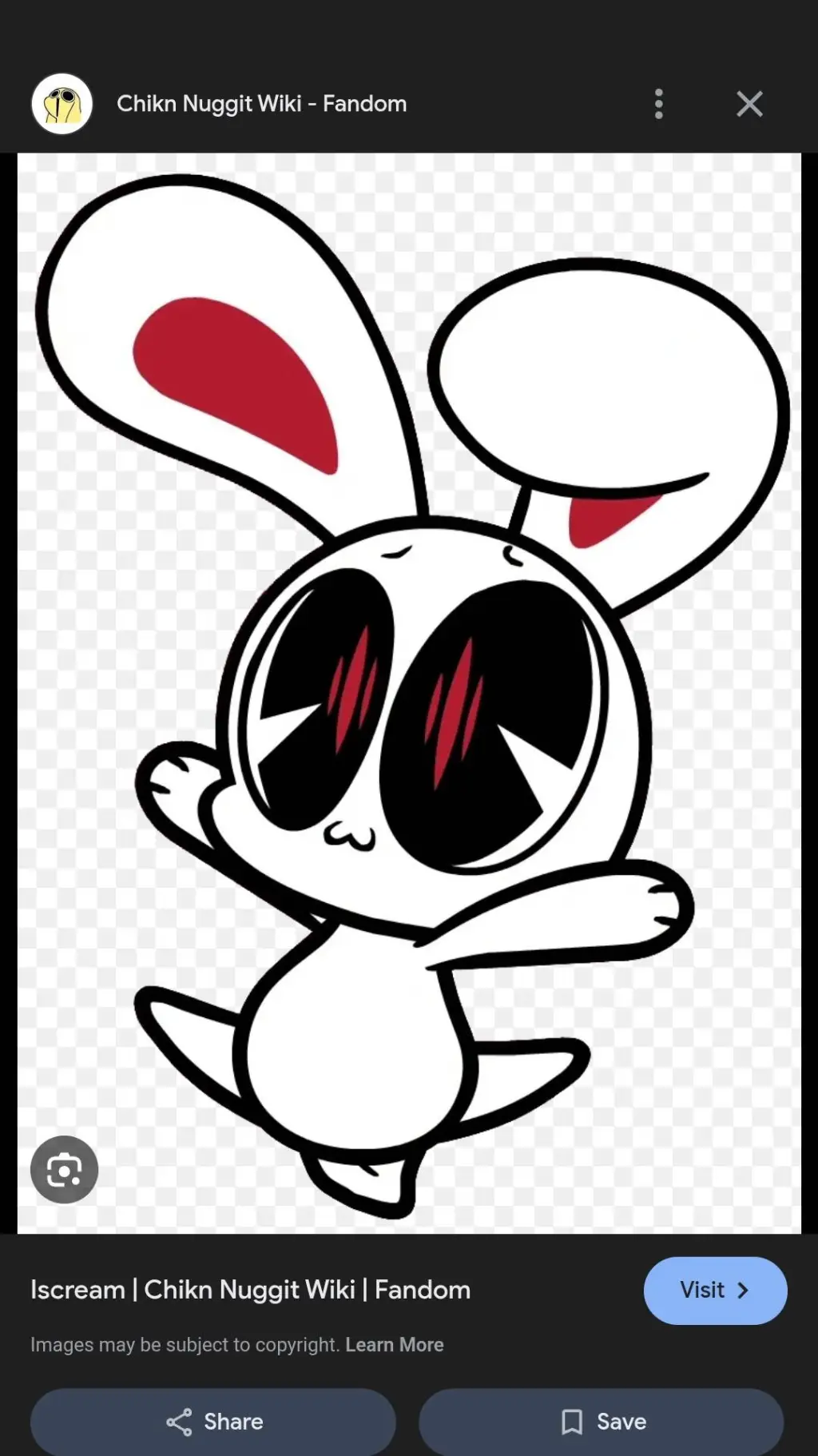 ai character: Iscream background