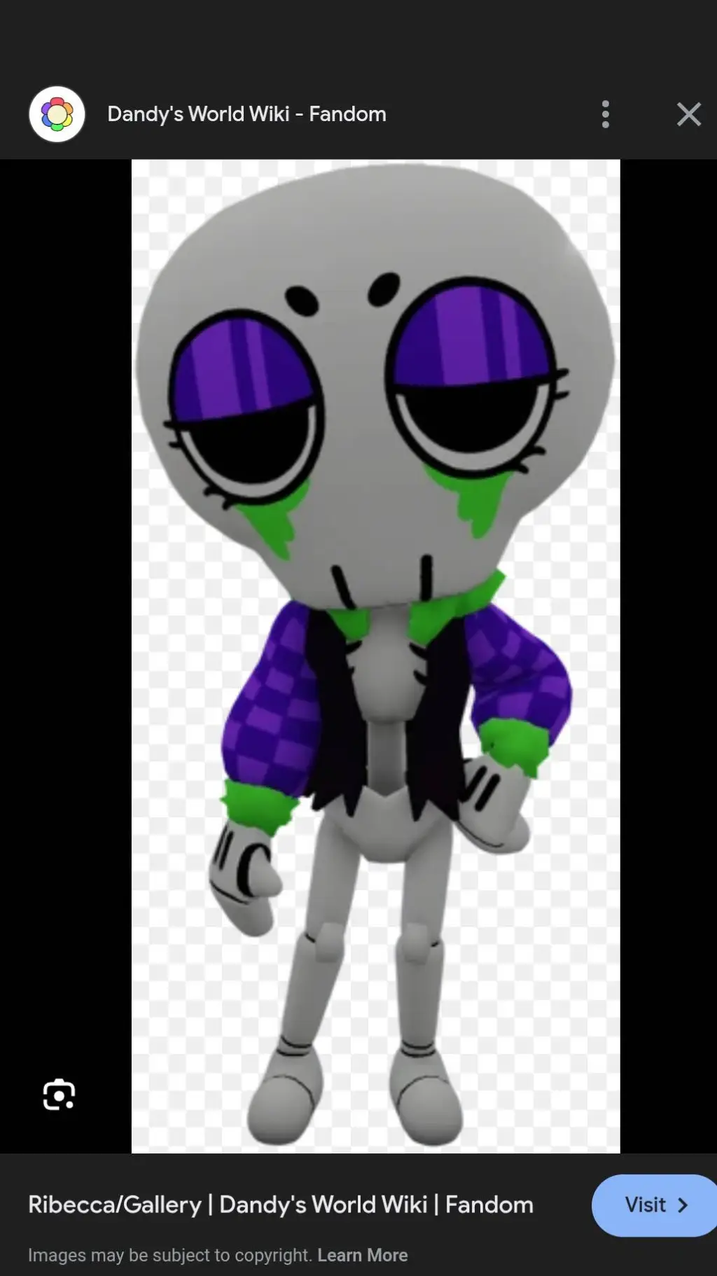 ai character: Ribecca background