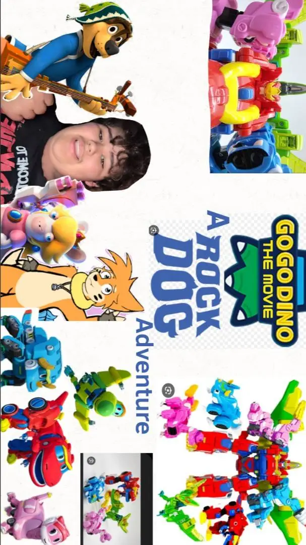 ai character: Oc GogoDino Film 1 background