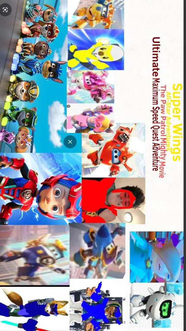 ai character: SuperWings Flim 2 background