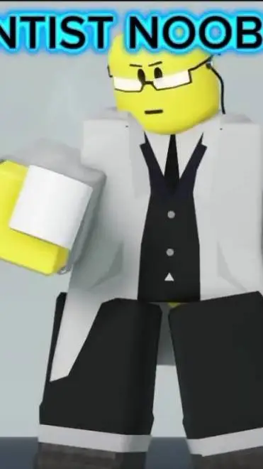 ai character: head Scientistnoob background