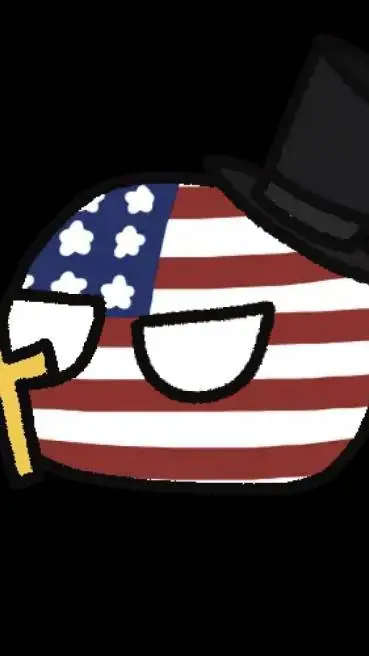 ai character: USA country ball background