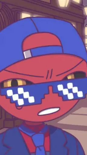 ai character: Blueberry background