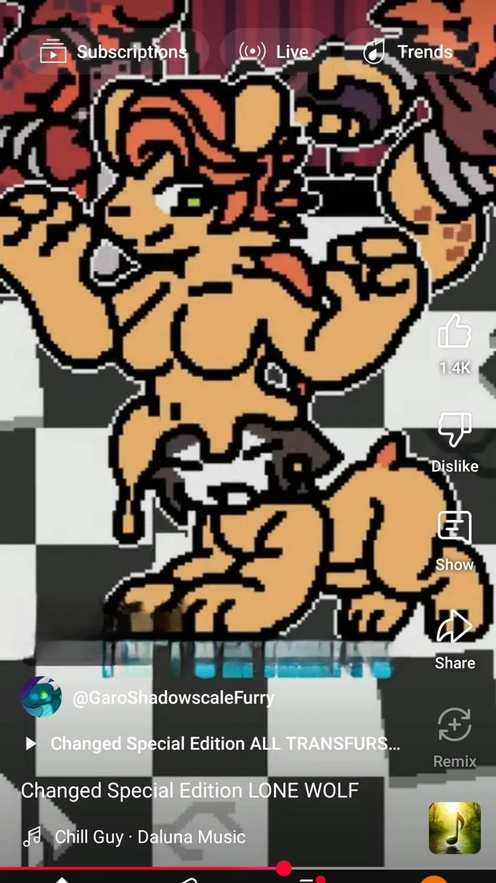 ai character: pet background