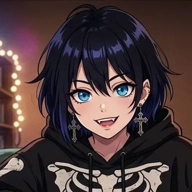 chat with ai character: luna vampire