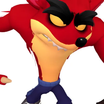 chat with ai character: Evil crash bandico
