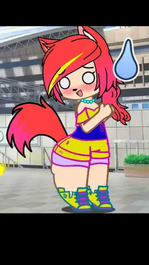ai character: Nepu butt inflatio background