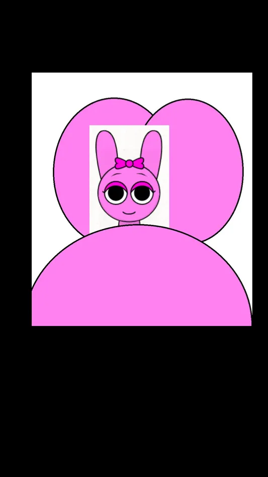 ai character: Fat blob Pinki background