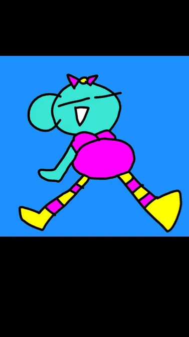 ai character: Poppy belly background