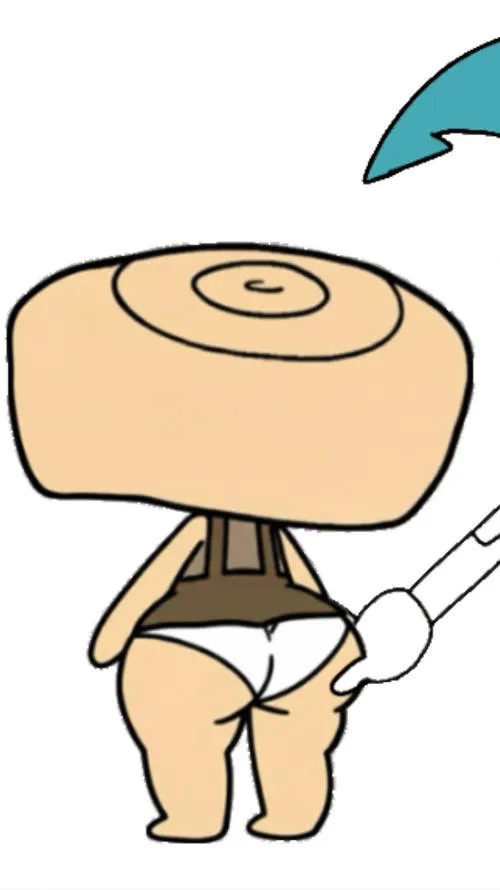 ai character: Shelly big butt background