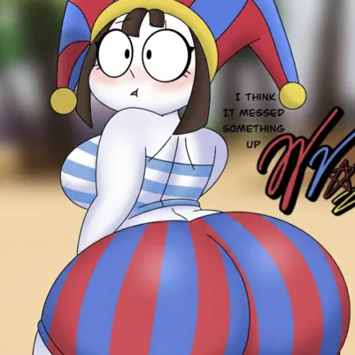 chat with ai character: Fat pomni