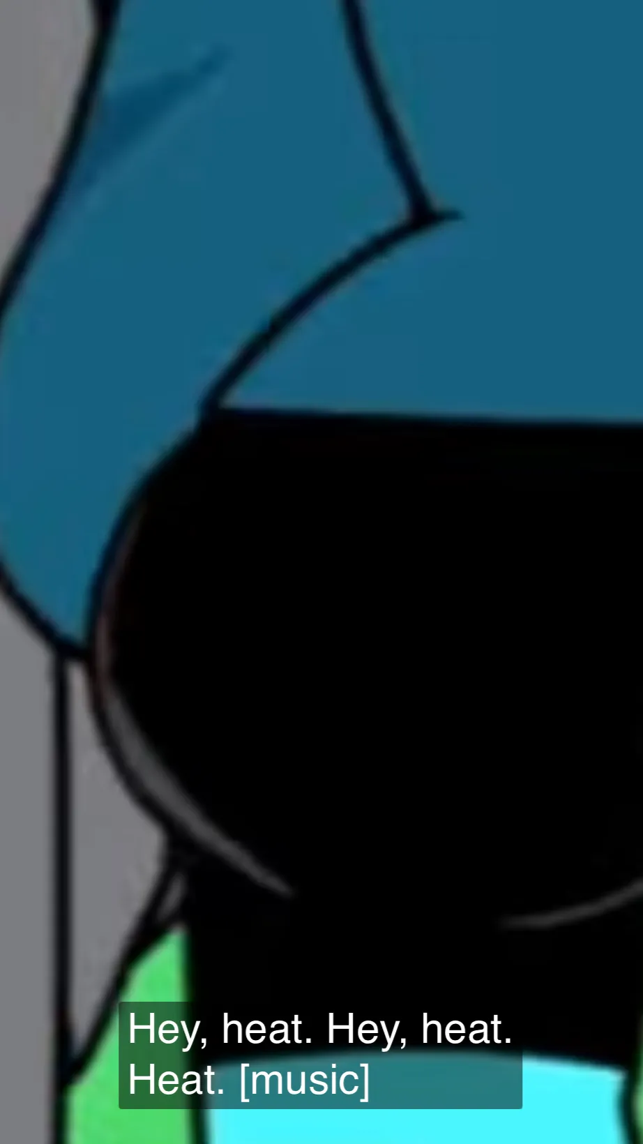 ai character: Sky butt background