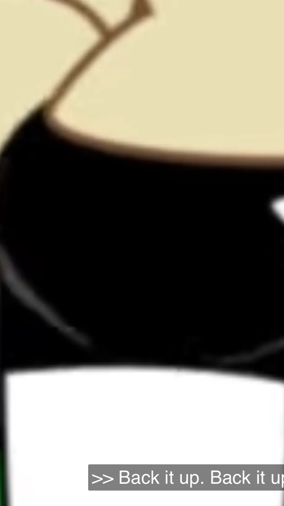 ai character: Wenda butt background