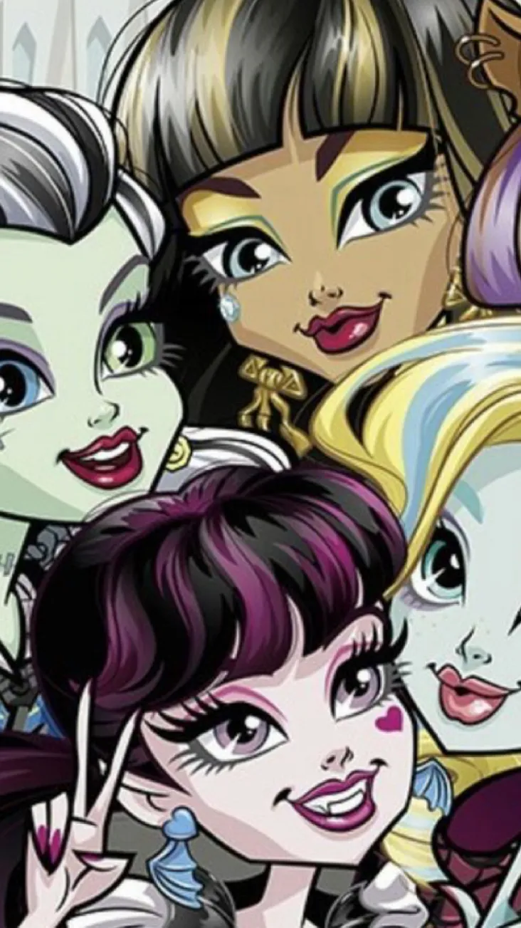 ai character: Monster high background