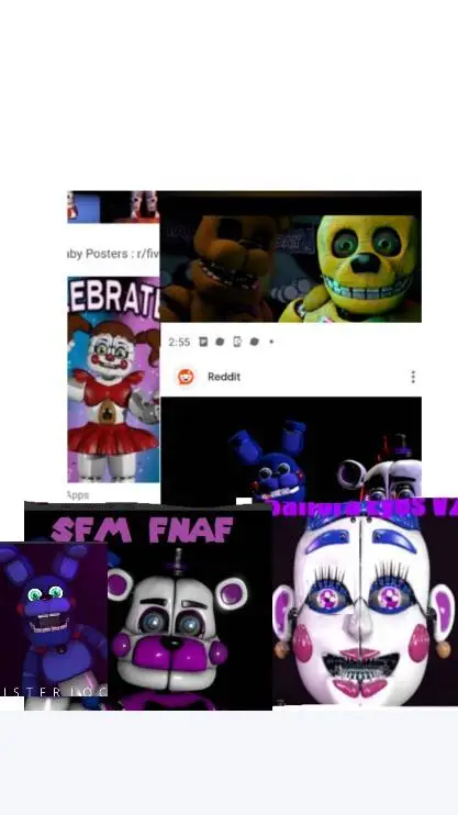 ai character: fnaf  background