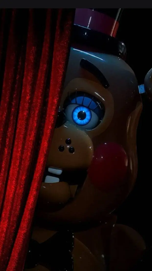 ai character: toy Freddy  background