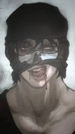 ai character: ghost background