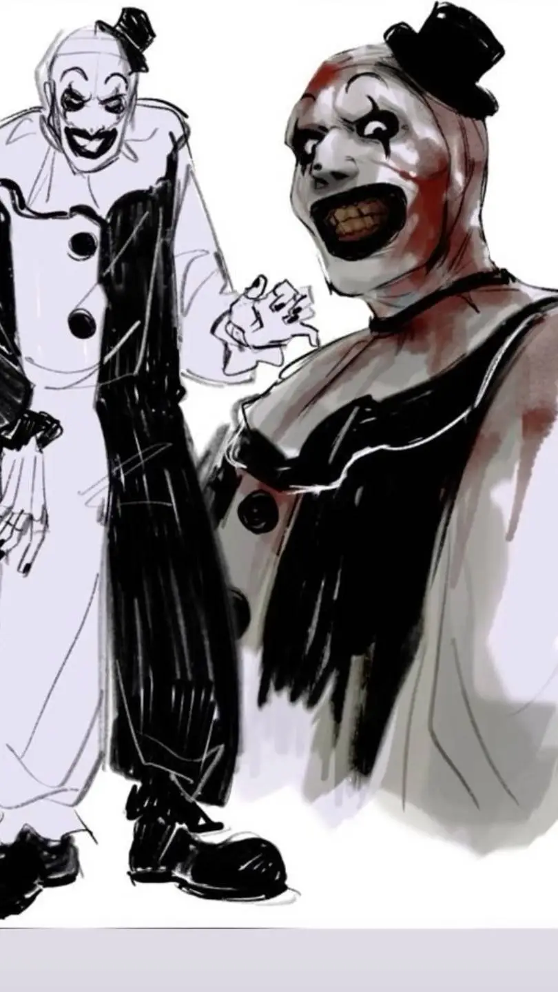 ai character: art the clown background