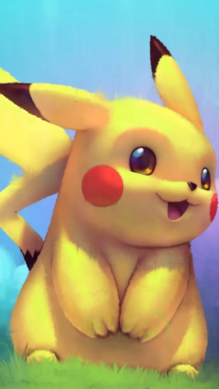 ai character: Ash's Pikachu  background