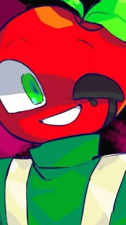 ai character: Andy Apple Farm✨🍎 background