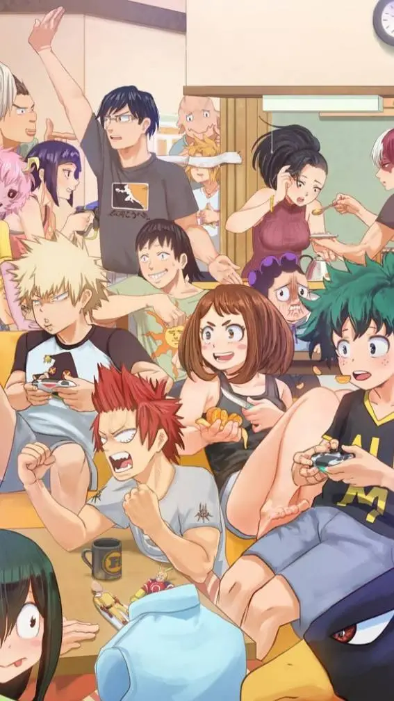 ai character: MHA - Mardi Gras!? background