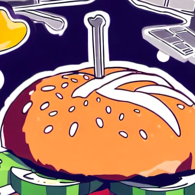 chat with ai character: cheeseburger
