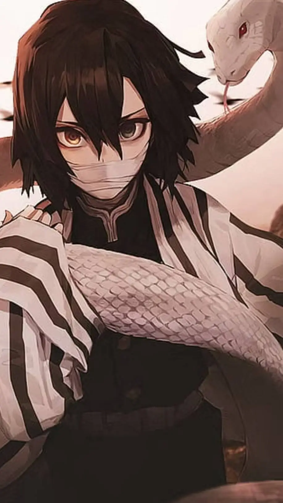 ai character: Sad obani background