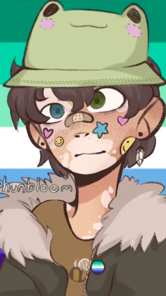 ai character: Birdie background