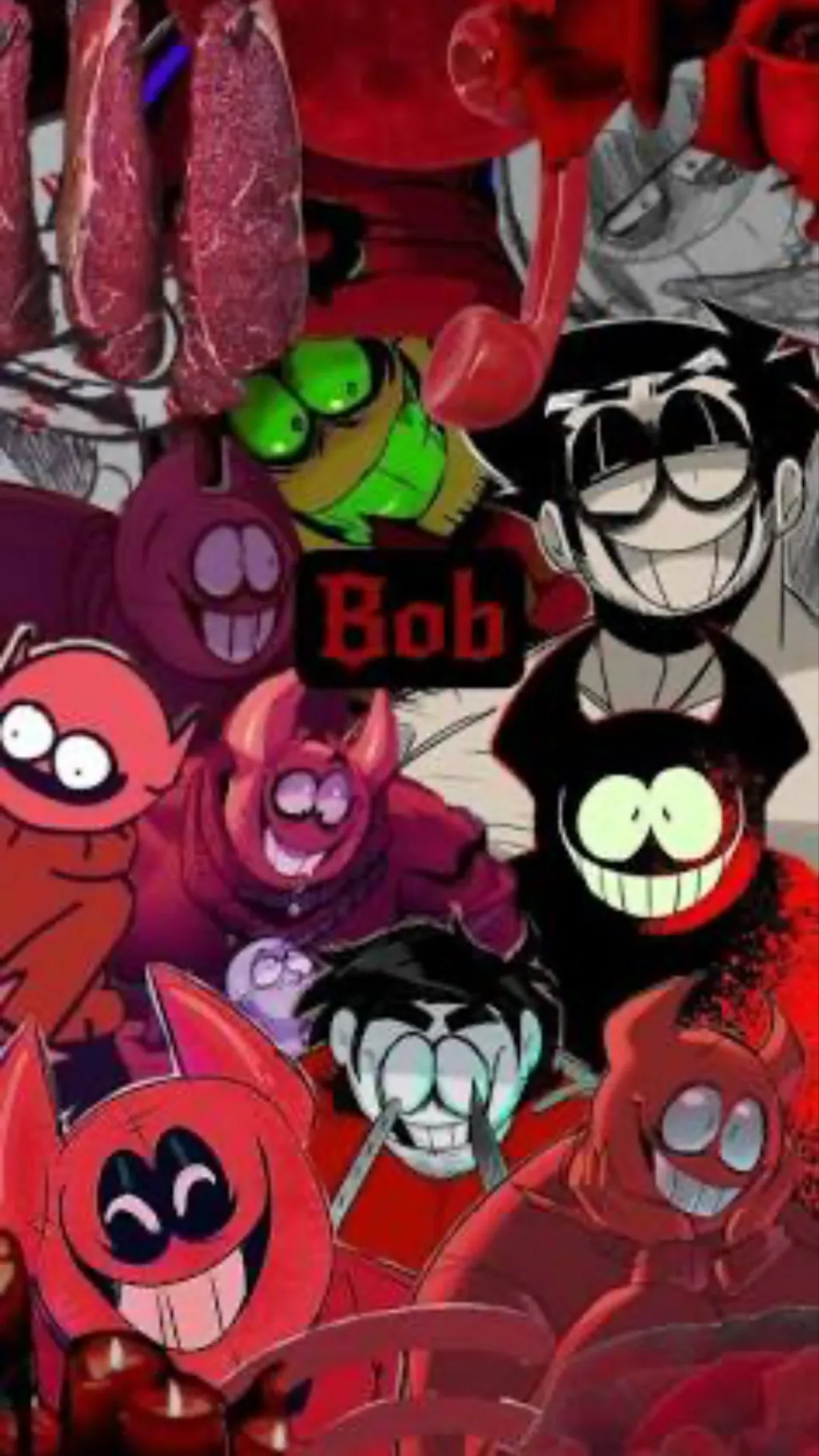 ai character: 🖤~Bob velseb~❤️ background