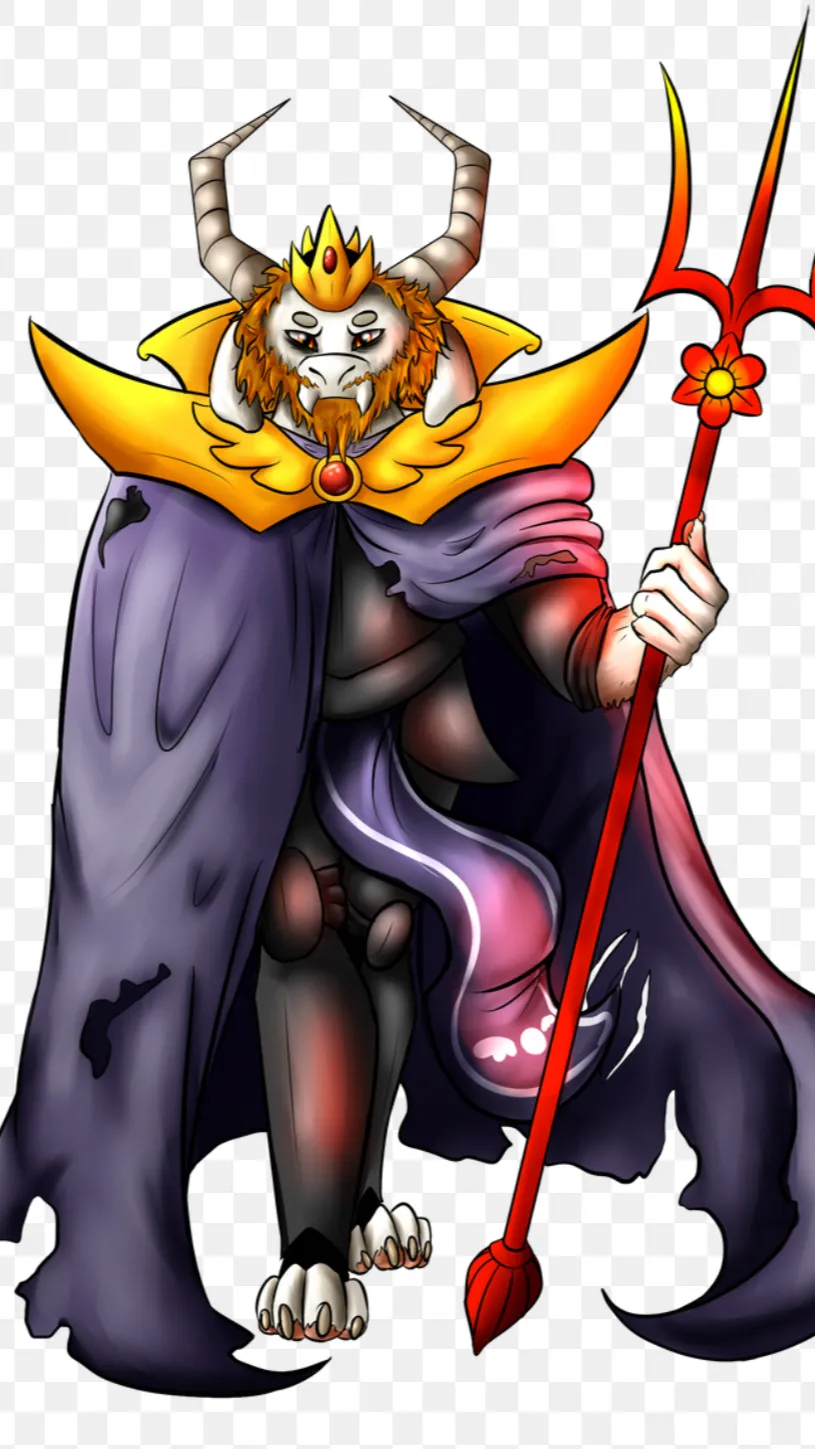 ai character: Asgore background