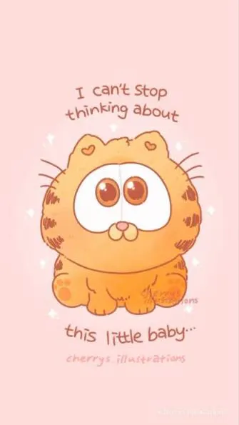 ai character: Garfield (MOVIE) background