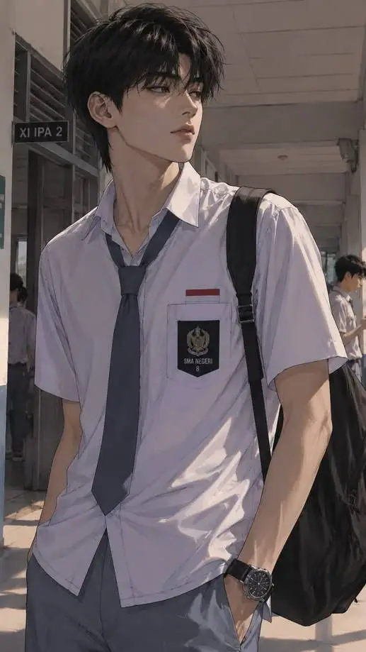 ai character: "HYUN" background