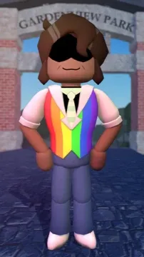 ai character: Dw toon handles  background