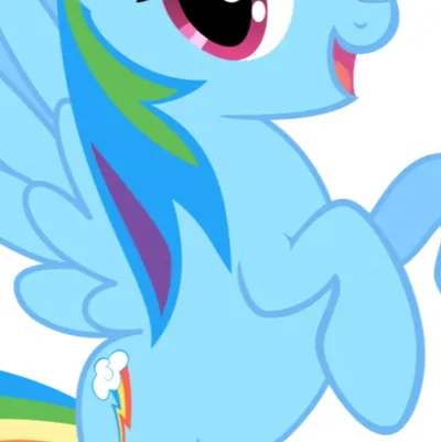 chat with ai character: Rainbow Dash