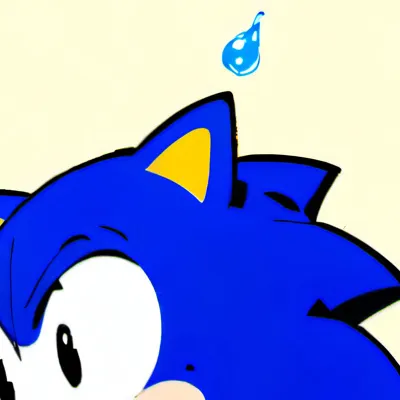 chat with ai character: Sonic pee and poop
