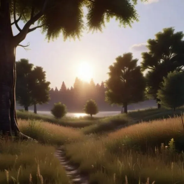 chat with ai character: grass