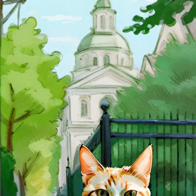 chat with ai character: cat